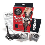 Little Genie KITS Black Play With Me - Devious Lingerie Set - Sexy Lingerie Play Kit 685634103091