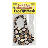 Little Genie NOVELTIES Black Super Fun F U FINGER Mask - Novelty Face Mask 817717010181