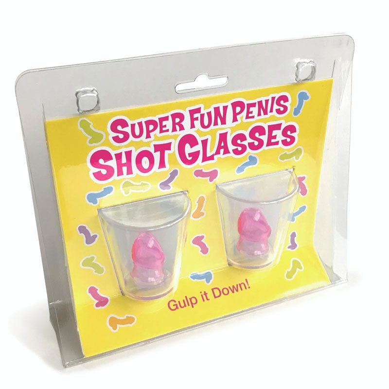 Little Genie NOVELTIES Super Fun Penis Shot Glasses - Set of 2 817717010587