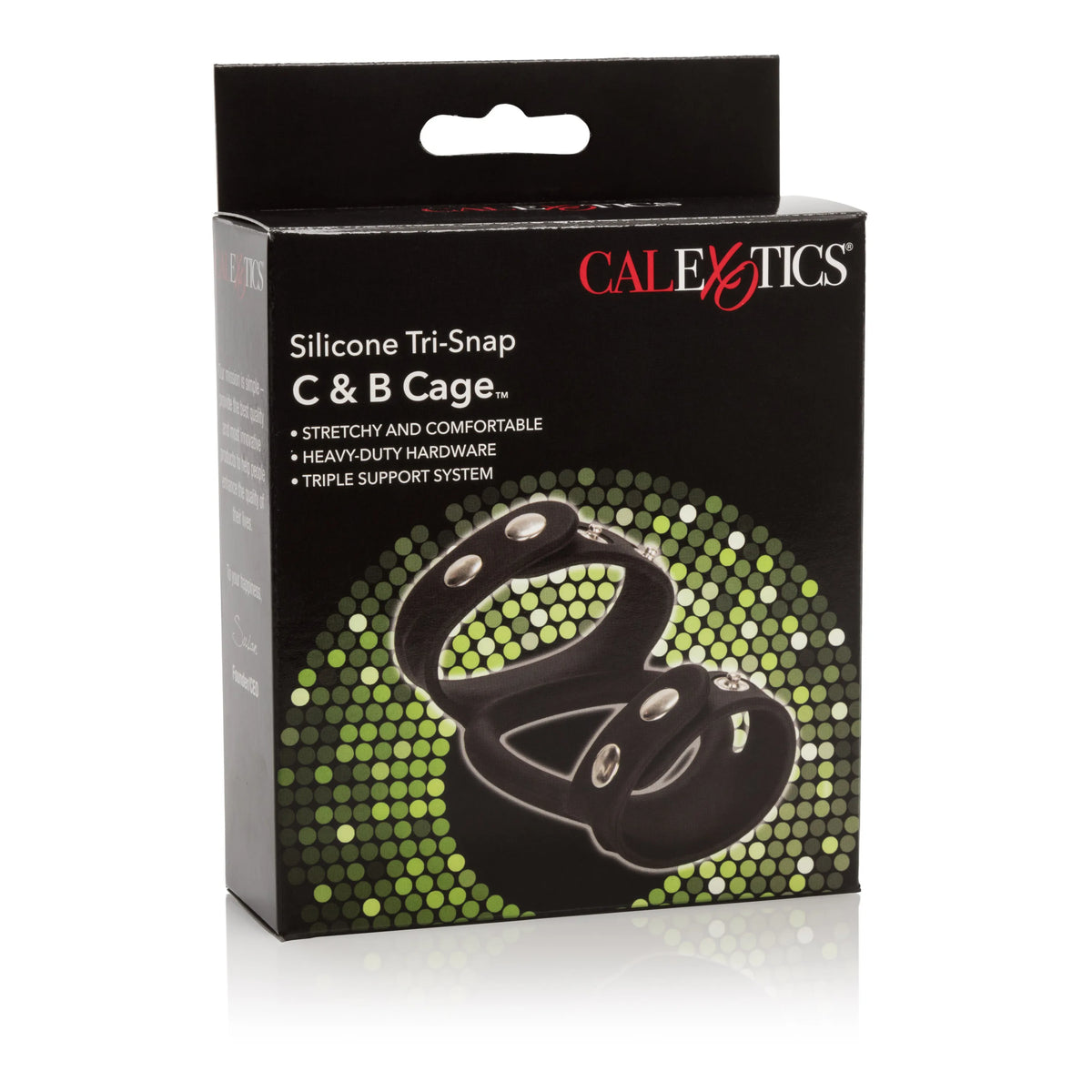 Silicone Tri-Snap C & B Cage – Adjustable Soft Silicone Cage Black > Clothes > Mens Leather