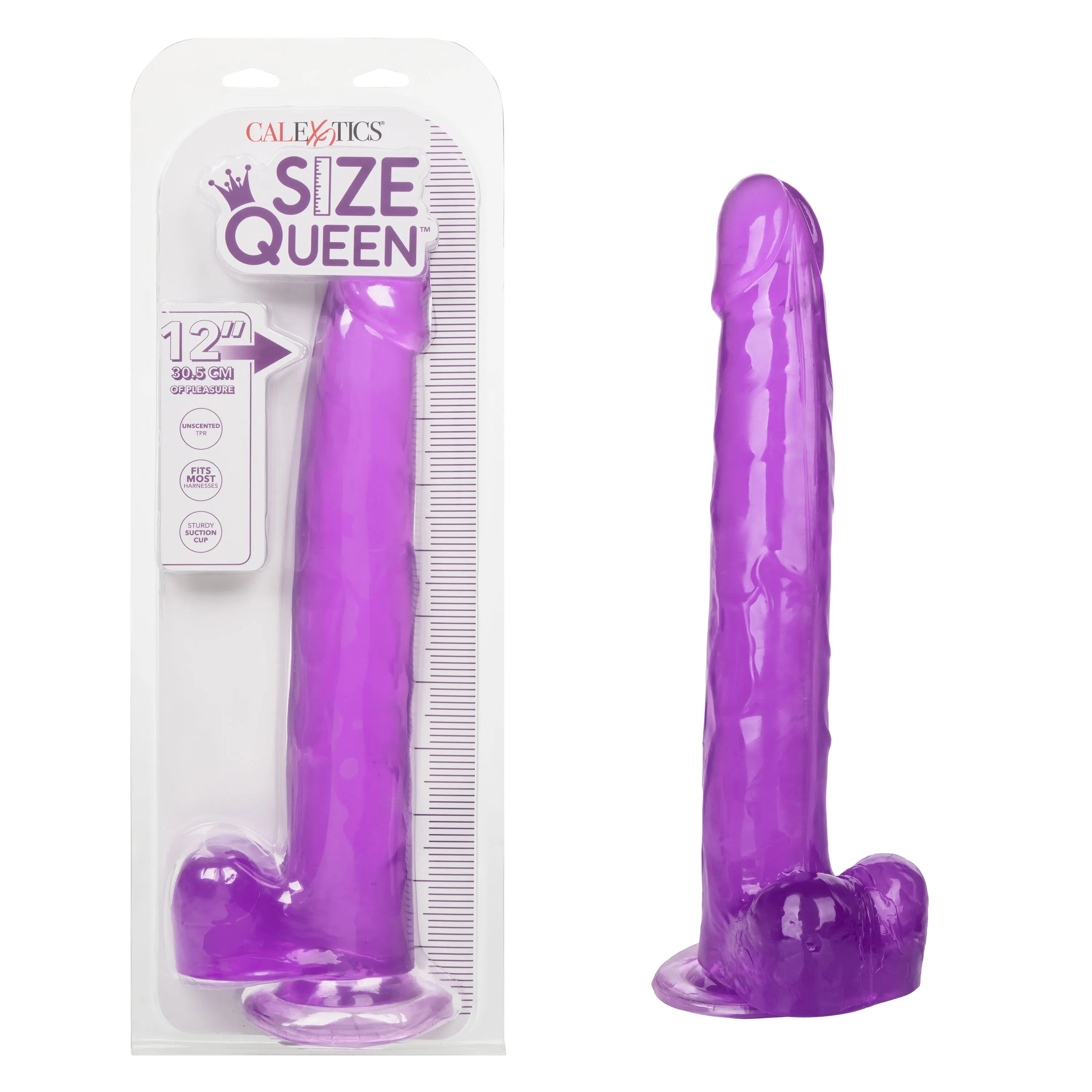 Size Queen 12 Inch Realistic Dildo – Firm 30.5 Cm Dildo > Dildos > Large Dildos