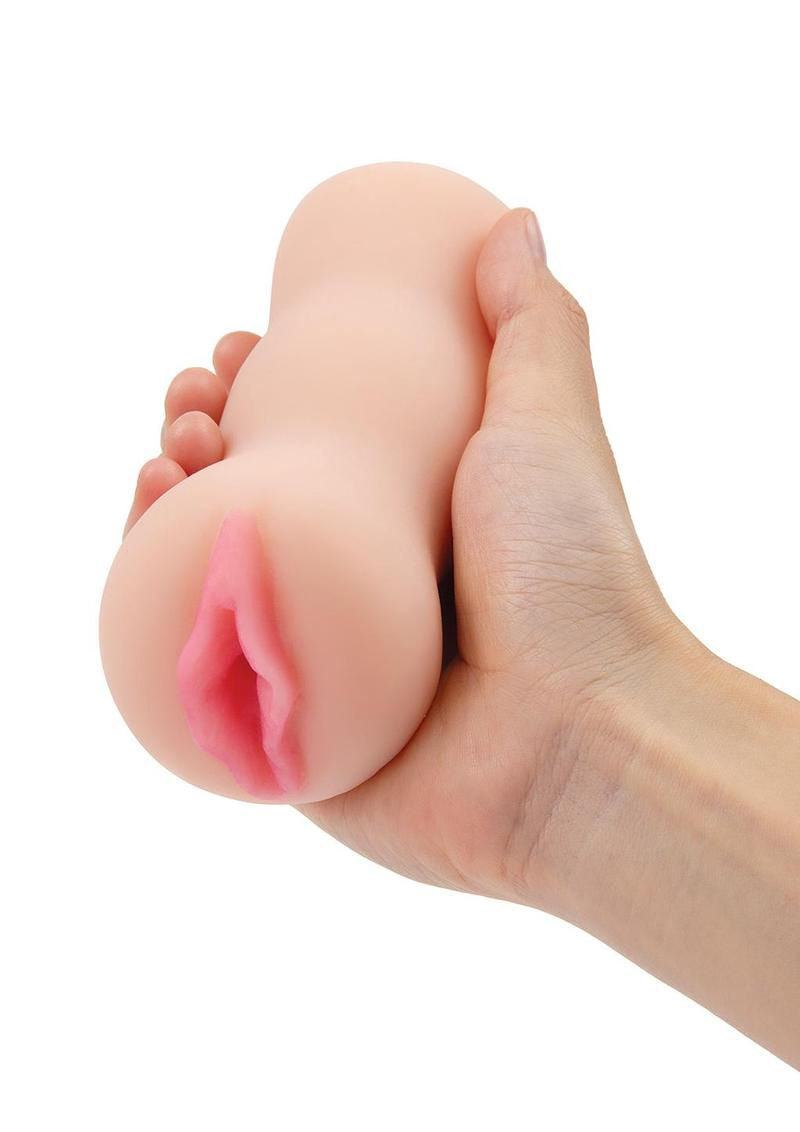 Zolo Super Tight Vibrating Pussy Stroker (Light) – Multi-Speed Vibrator Stroker Beige > Sex Toys For Men > Masturbators > Manual