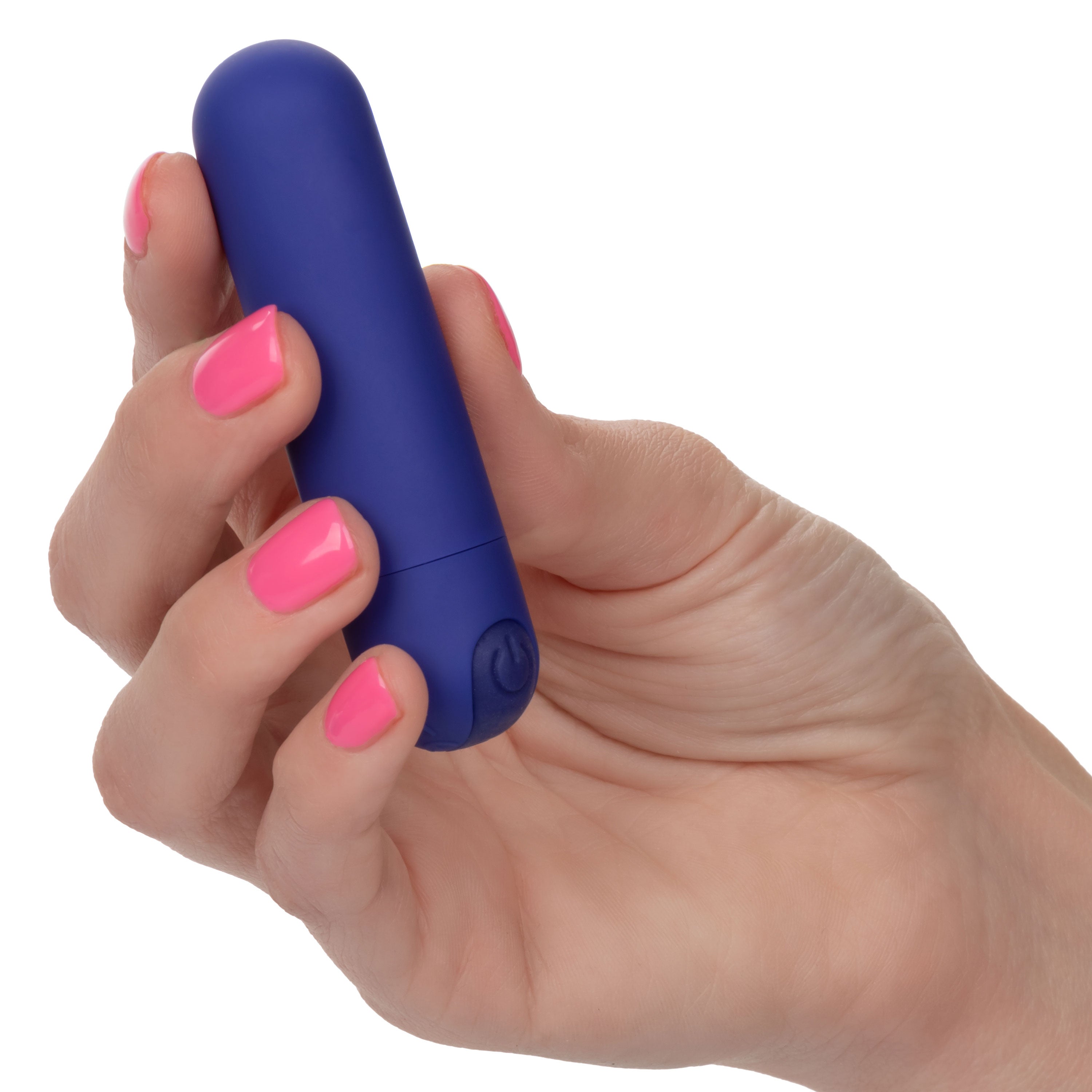 Rechargeable Hideaway Bullet Vibrator in Blue for Travel Fun BULLETS