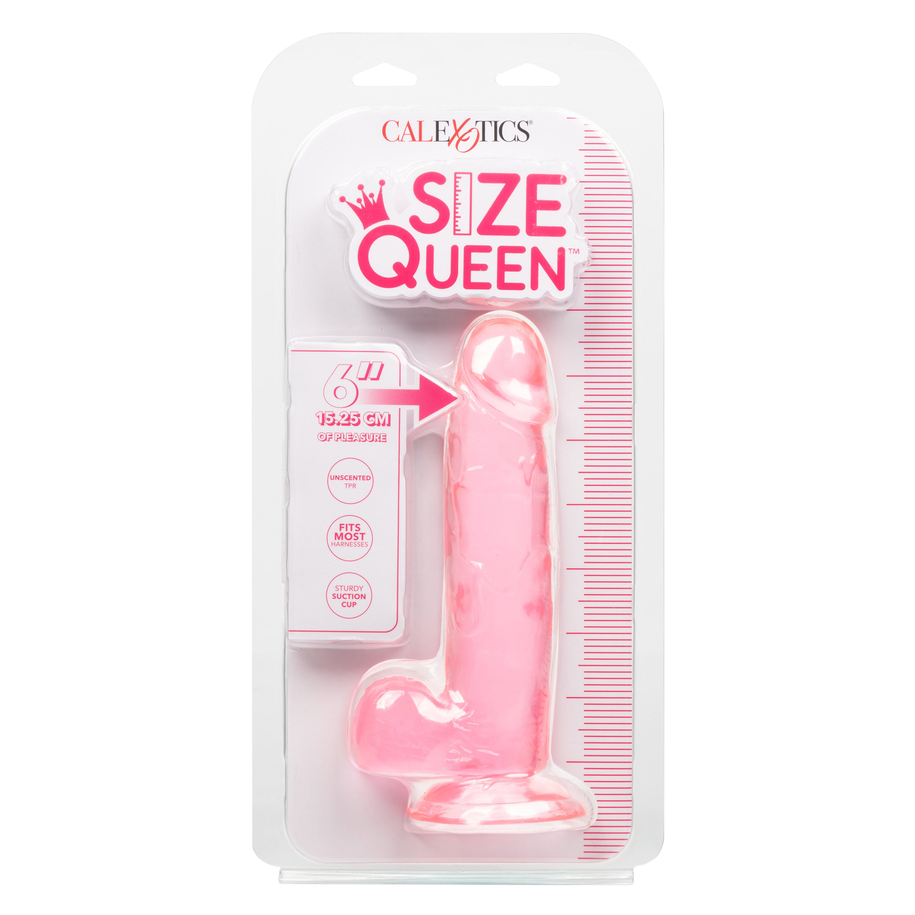 Size Queen 6 Inch Blue Realistic Dildo with Life Like Texture DONGS