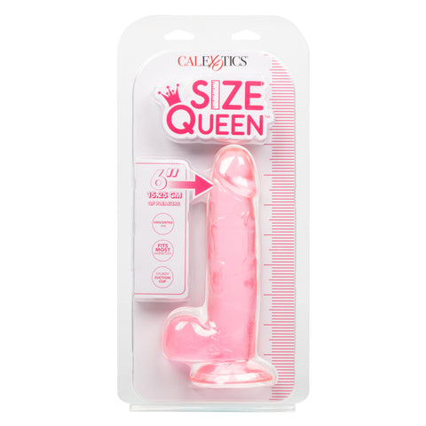 Size Queen 6 Inch Blue Realistic Dildo with Life Like Texture DONGS