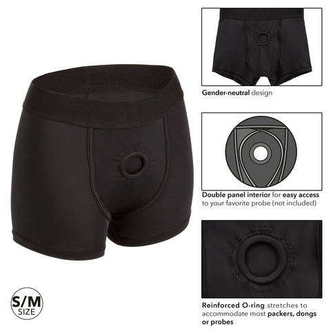 Boundless Boxer Brief Harness Small Medium Harnesses & Strap-Ons