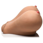 Curve Toys Mistress Medium Masturbator with Perky Breasts and Textured Love Canal for Men Tan > Sex Toys For Men > Assbators