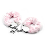 Lovetoy Adult Toys Pink Fetish Pleasure Fluffy Hand Cuffs Pink 6777668588939
