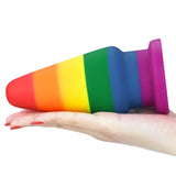 Lovetoy ANAL TOYS Coloured Prider 6'' Anal Plug - Rainbow 15 cm Butt Plug 6970260908245