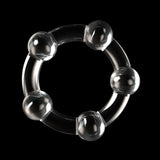 Lovetoy COCK RINGS Clear Power Plus Triple Beaded Ring Set -  Cock Rings - Set of 3 6970260908009