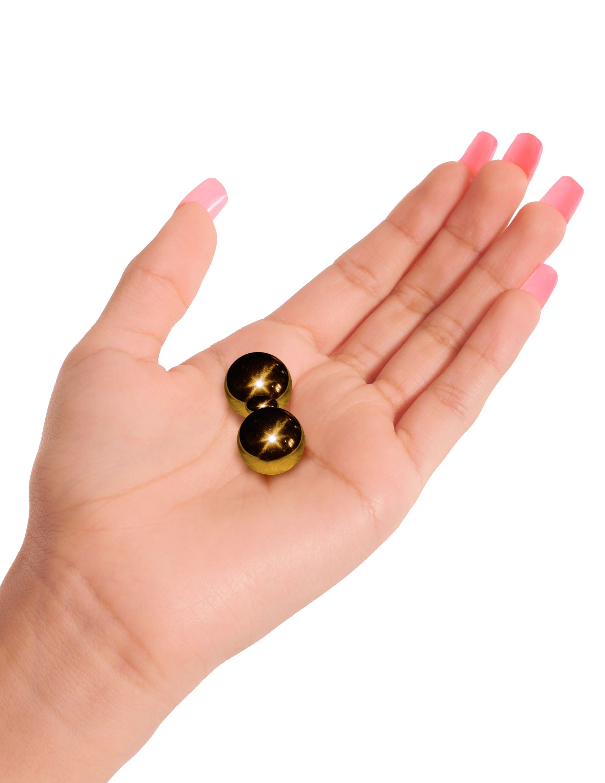 Fetish Fantasy Gold Ben Wa Balls Metal Vaginal Stimulator > Sex Toys For Ladies > Kegel Exercise