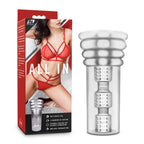 All In Clear Male Masturbator with Triple Suction Chambers Clear > Sex Toys For Men > Masturbators > Manual