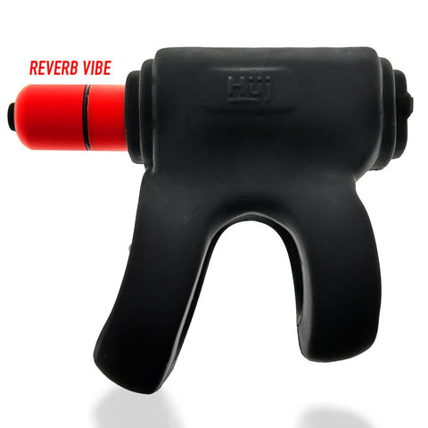 Oxballs Revhammer Vibrating Shaft Strap Cockring for Adults Black COCK RINGS Sling