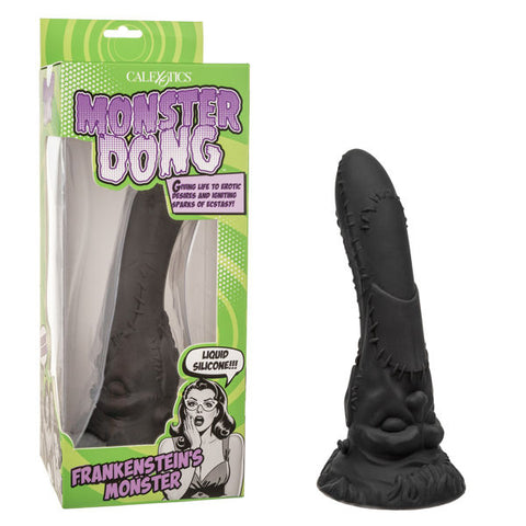 Monster Dong Black Liquid Silicone Dildo for Adult Pleasure Dongs Big