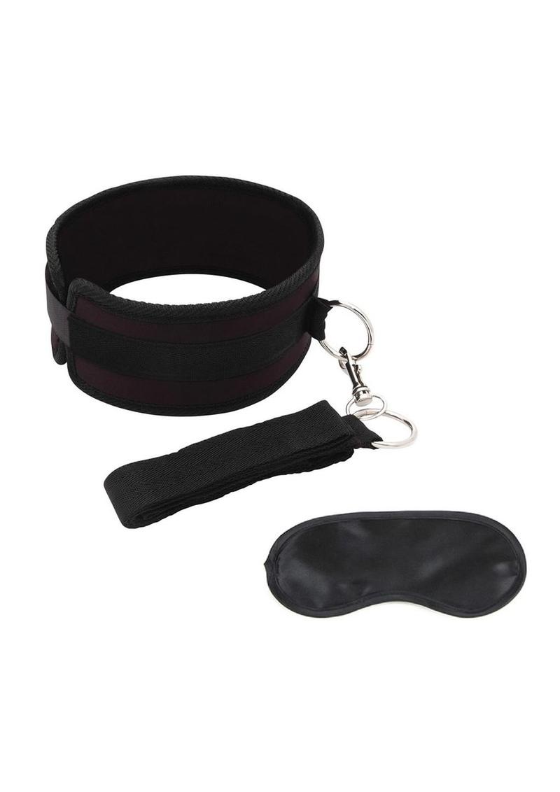 Neoprene Collar and Leash Set – Comfortable Bondage Accessory > Bondage Gear > Collars & Leashes