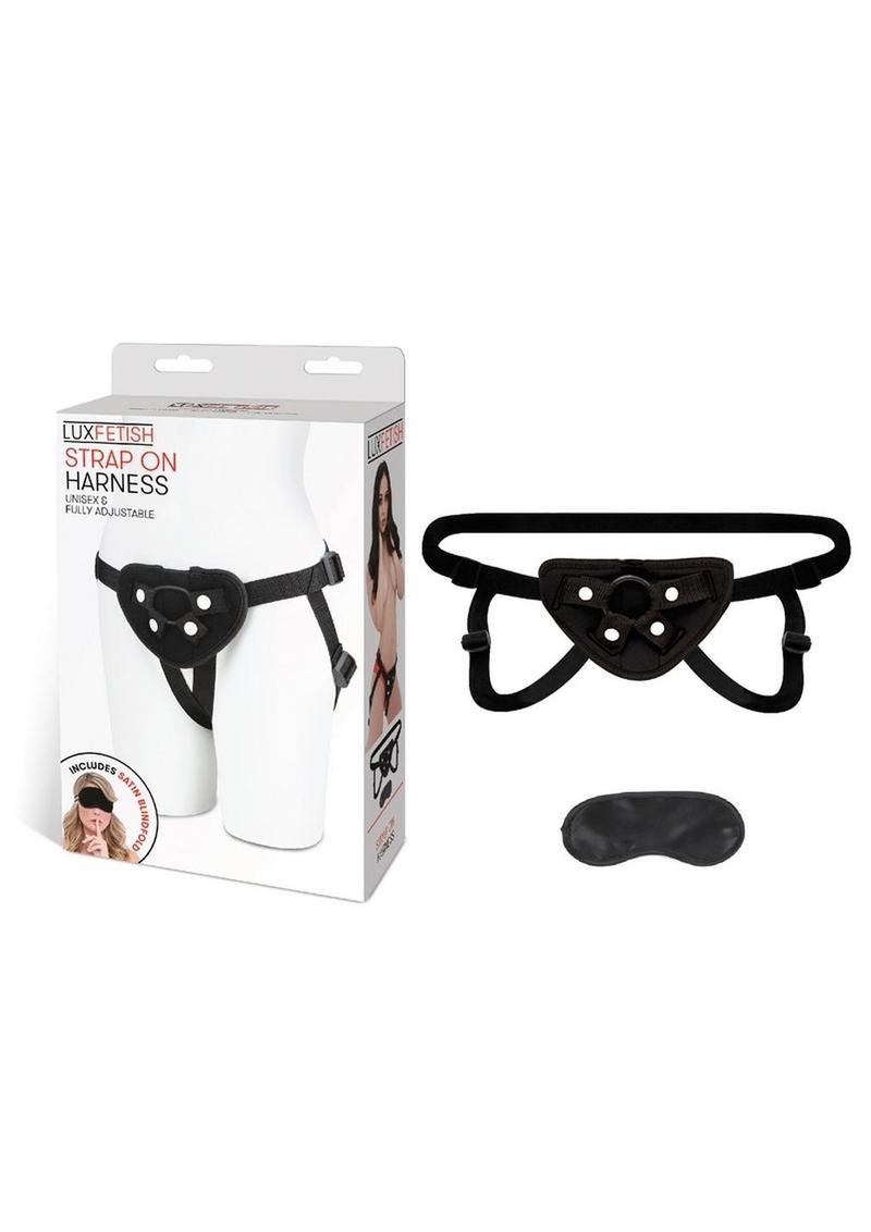 Neoprene Strap-On Harness (Black) – Adjustable Strap-On Harness > Dildos > Strap On Harnesses