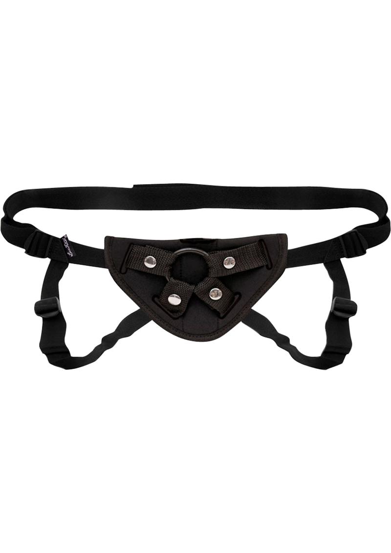 Neoprene Strap-On Harness (Black) – Adjustable Strap-On Harness > Dildos > Strap On Harnesses