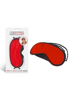 Peek-a-Boo Love Mask Black Velvet Soft Sensation > Bondage Gear > Blindfolds