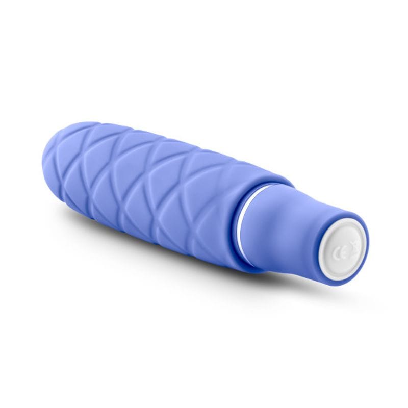 Luxe Cozi Mini Periwinkle - Compact Vibrating Silicone Toy > Vibrators > Finger Vibrators