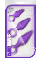 Candy Rimmer Kit Fuchsia – Three Size Silicone Plugs Beginner Anal Play Kit > Anal Range > Butt Plug Kits