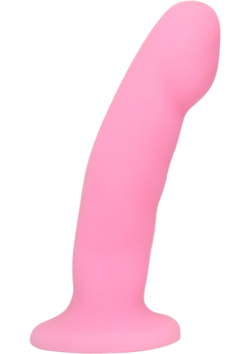 Cici– Silicone G-Spot 5" Dong with Satin Smooth Finish - Pink / Purple / Blue > Dildos > Neutral Dildos Main image