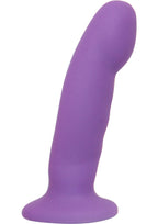 Cici– Silicone G-Spot 5" Dong with Satin Smooth Finish - Pink / Purple / Blue > Dildos > Neutral Dildos