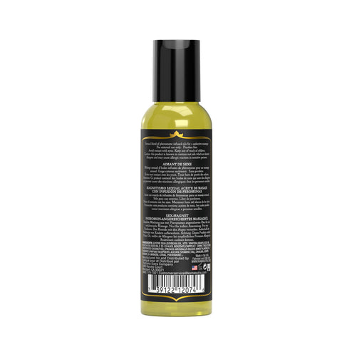 Leather Scented Pheromone Massage Oil 2 Ounce Massage Oil