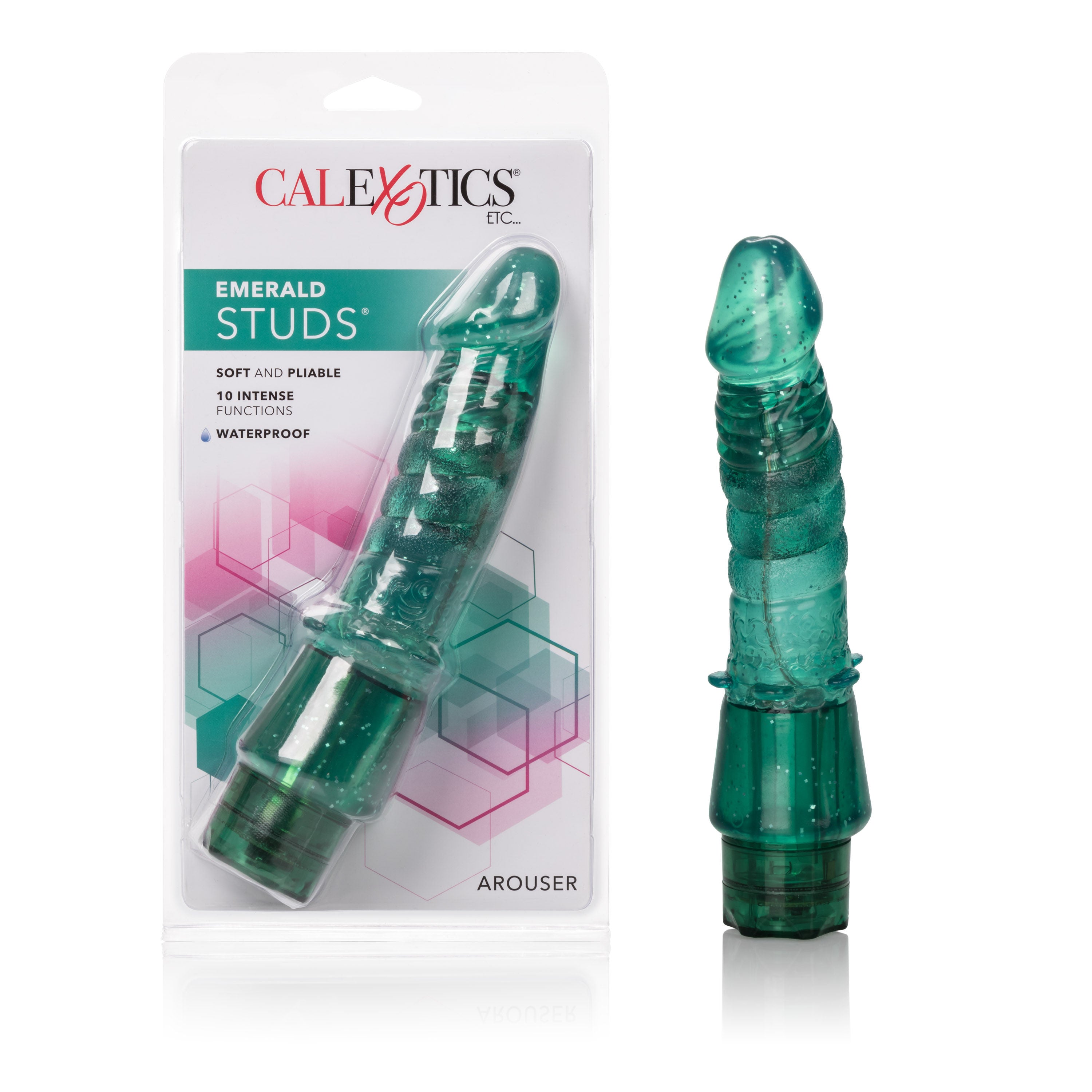 Emerald Studs Arouser Vibrators