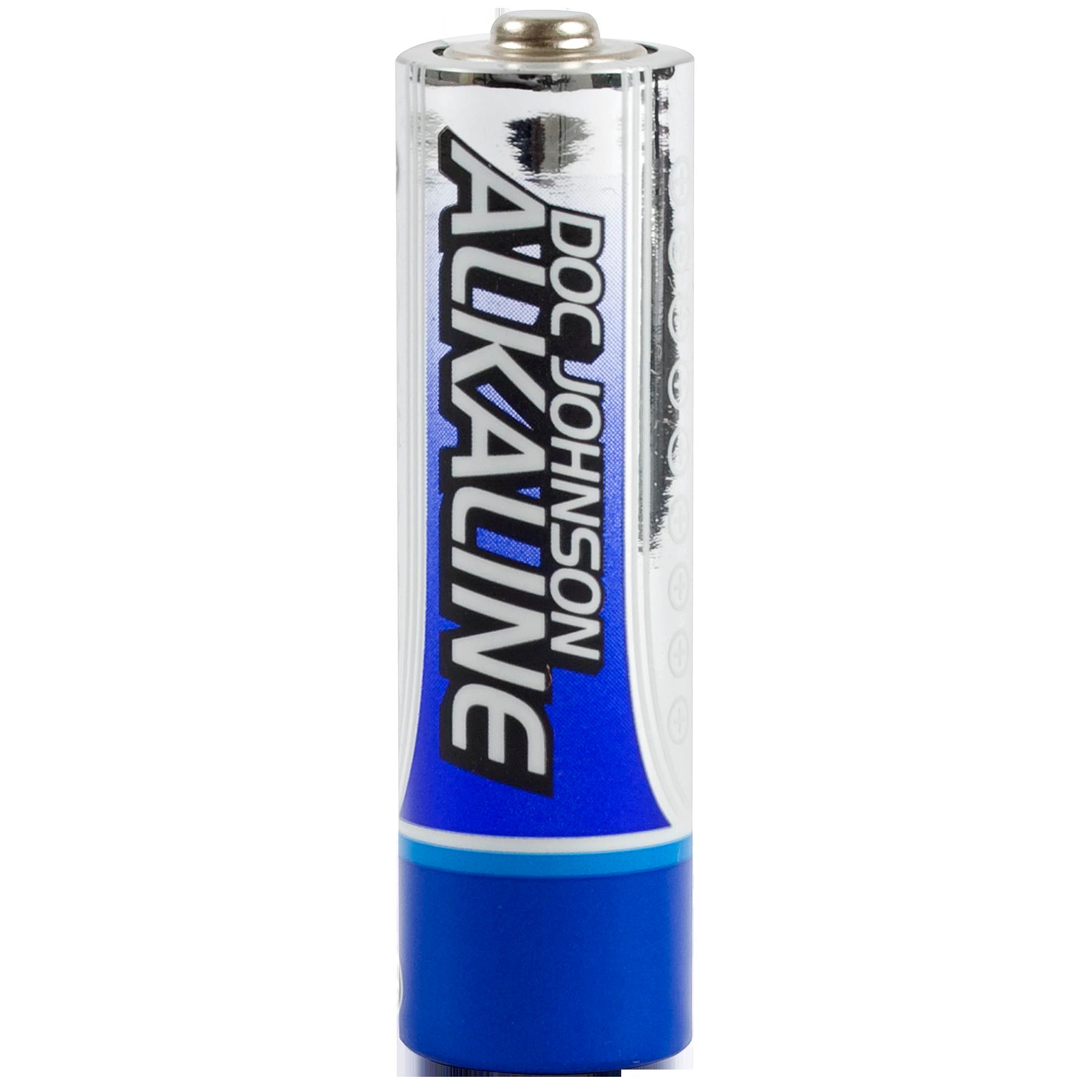 Doc Johnson AA Alkaline Batteries 4 Pack for Adult Electronics Batteries