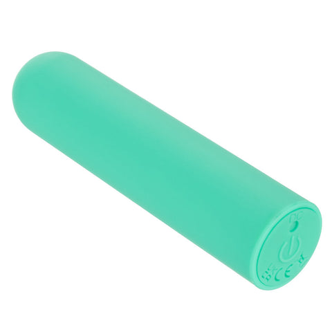 Turbo Buzz Rounded Bullet Vibrator Green Compact Discreet BULLETS