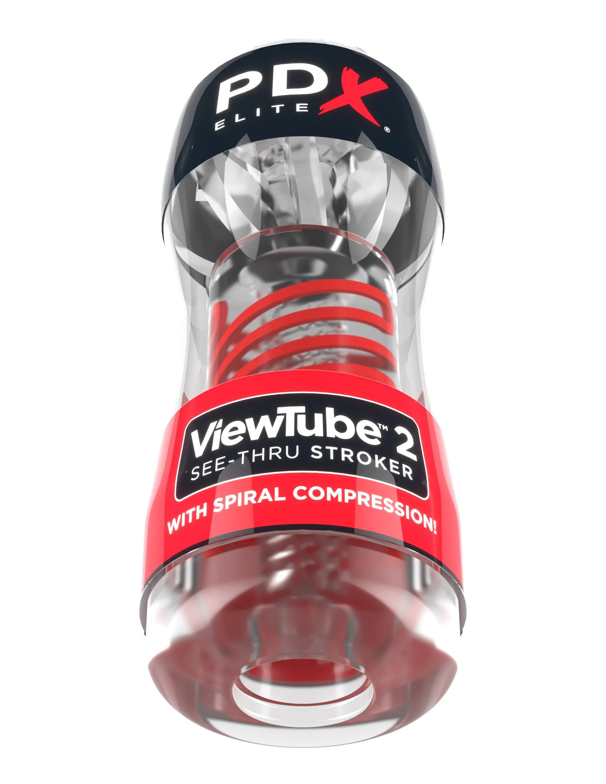 Pdx Elite Viewtube 2 Clear Stroker > Sex Toys For Men > Masturbators > Manual
