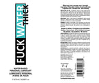 FuckWater Thick – 16oz Clear Water-Based Lubricant Clear > Lube > Water Based