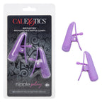 Nipple Play Nipplettes (Purple) – Waterproof Rechargeable 2.75 Inch Nipple Clamps > Sex Toys > Nipple Clamps