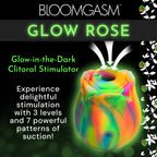 Glow Rose Rainbow Clit Stimulator with Glow-In-The-Dark Petals > Sex Toys For Ladies > Rose Stimulators