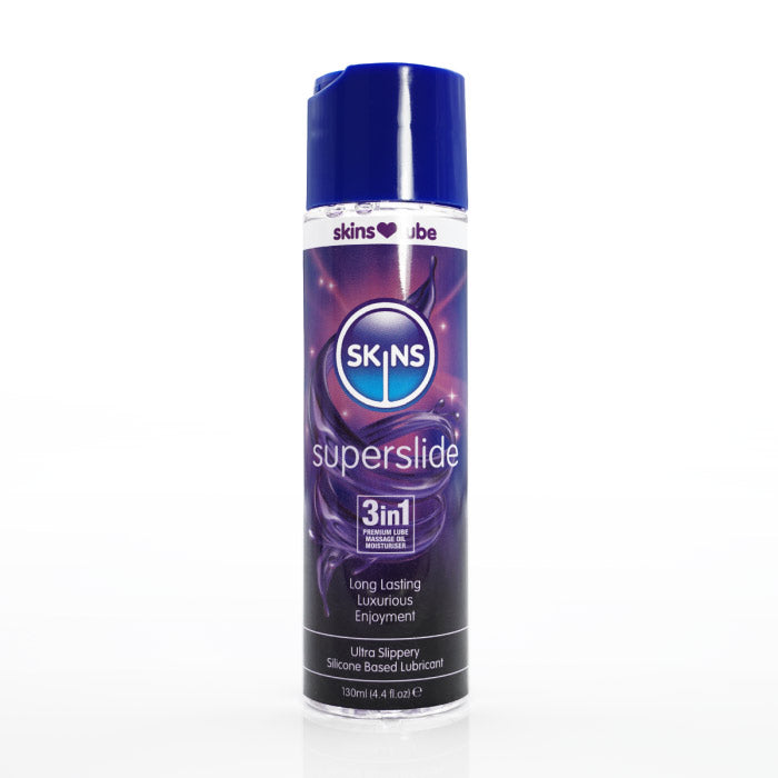 Skins Super Slide – Medical-Grade Silicone Lubricant 4.4oz Default Title > Lube > Silicone Main image