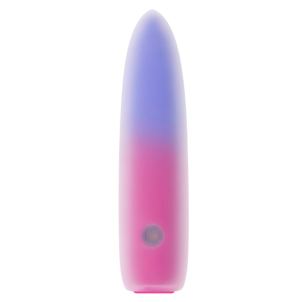 Evolved Paradise Bullet Pink Purple 10.2 cm USB Rechargeable Mini Vibrator BULLETS