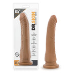 Dr. Skin Realistic Dildo With Suction Cup Base Mocha 8.5 Inch > Dildos > Realistic Dildos