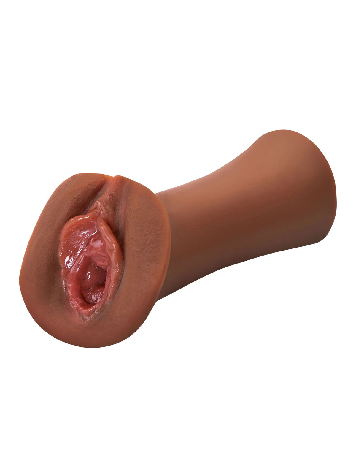 Extreme Wet Pussies Juicy Snatch (Brown) – Self-Lubricated Stroker > Sex Toys For Men > Masturbators > Manual