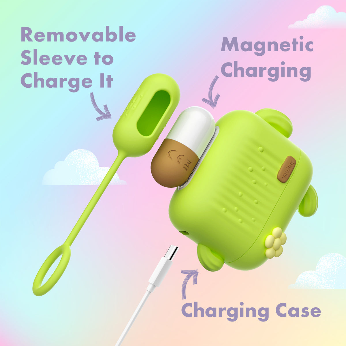 Play With Me Blooming Bliss Mini Vibrator Set with -C Case > Sex Toys > Mini Massagers