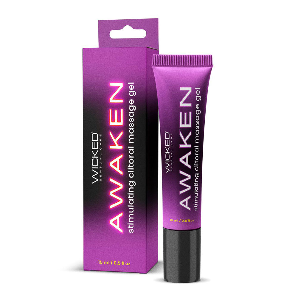 Wicked Awaken Stimulating Gel – Botanical Extracts, 8.6ml Tube Gel > Essentials > Womens Enhancers