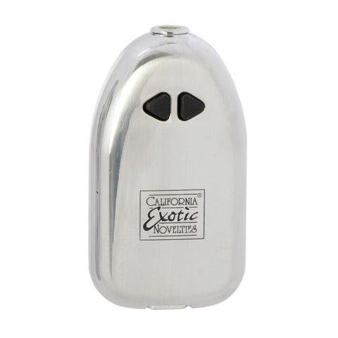 Sterling Collection 7-Function Intimate Controller for Adults Silver BULLETS & EGGS