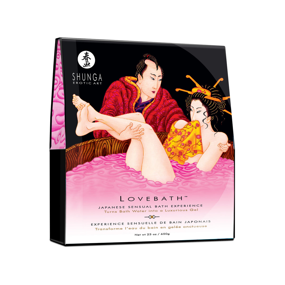 Shunga Lovebath Dragon Fruit Bath Salts 23 Oz Relaxing Pearl Default Title Bath & Body