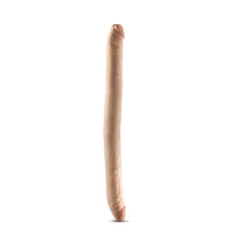 Dr Skin Plus 16.5 Inch Posable Double Dong 42 Centimeter Dual Ended Dildo Double Dongs