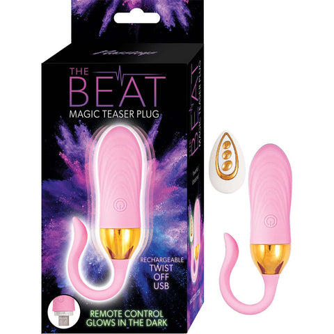 Beat Magic Pink Remote Controlled Adult Intimate Plug ANAL TOYS