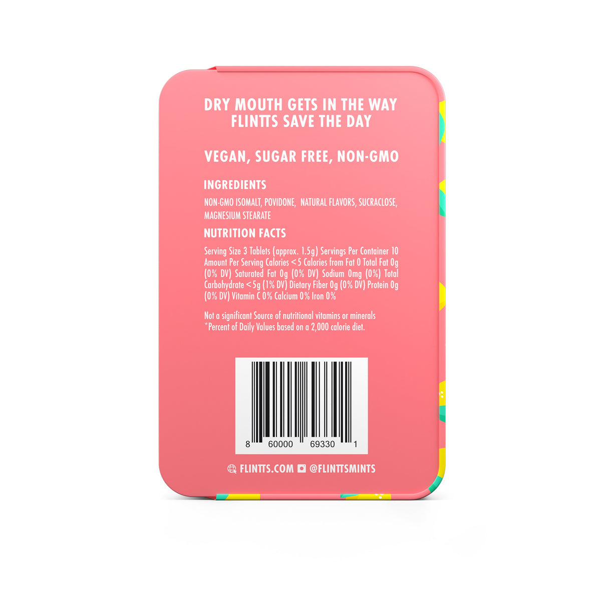 Flintts Lemon Mouth Watering Mints > Novelties > Candy & Edible Items