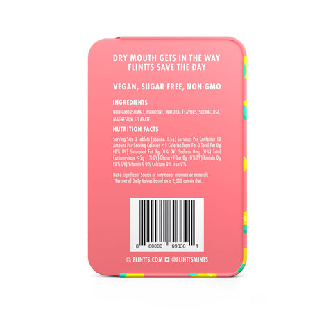 Flintts Lemon Mouth Watering Mints for Intimacy Care 30pcs Oral Gels & Sprays