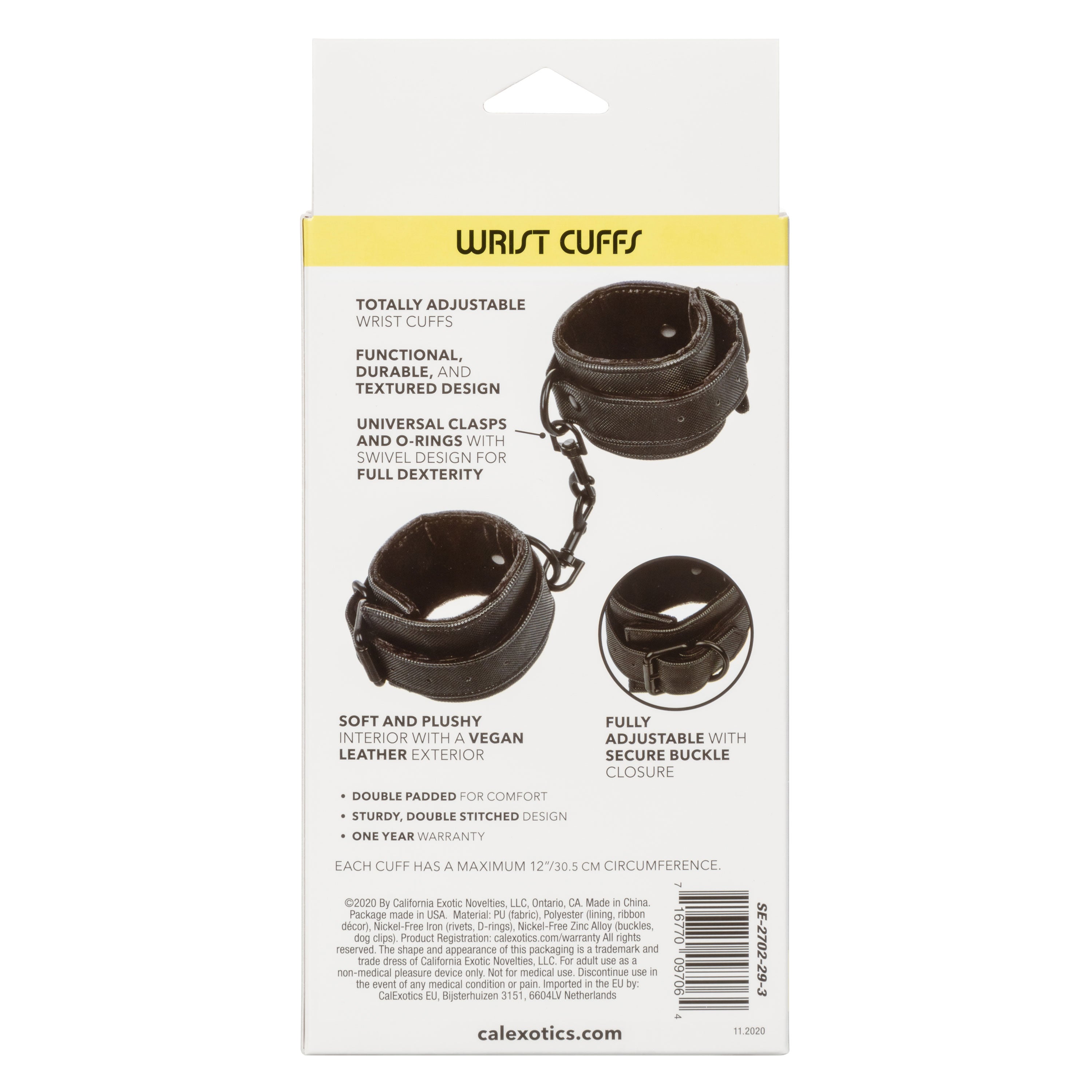 Boundless Wrist Cuffs Unisex Leather