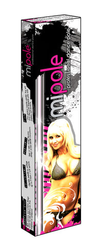 Mipole Professional Portable Dance Pole Kit for Adult Play Silver Sex Furniture