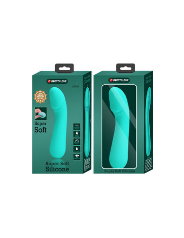 Cetus Rechargeable Purple G-Spot Vibrator With Silicone Design Turquoise Vibrators