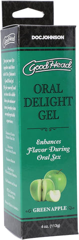 Good Head Oral Delight (Green Apple) – Oral Sex Enhancer Gel 4 oz > Lube > Oral Gels & Sprays